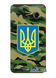 Чехол для Lenovo A698 - Военный Герб Украины