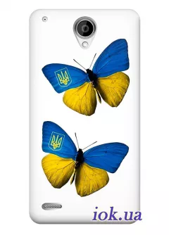 Чехол для Lenovo S890 - Бабочки