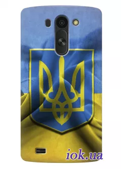 Чехол для LG G Vista - Флаг и Герб Украины