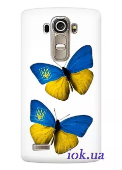 Чехол для LG G4 - Бабочки