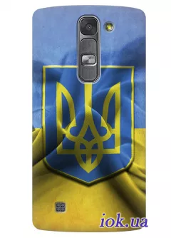 Чехол для LG Magna - Флаг и Герб Украины