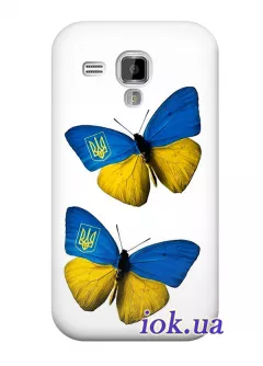 Чехол для Galaxy S Duos - Бабочки
