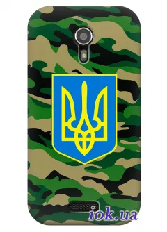 Чехол для Fly IQ451 - Военный Герб Украины
