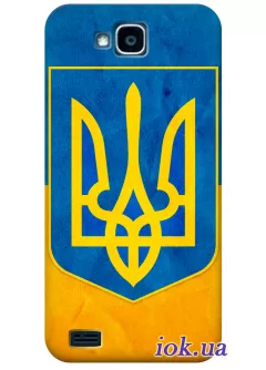 Чехол для Fly IQ446 - Герб Украины