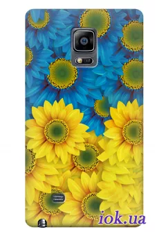 Чехол для Galaxy Note Edge - Цветы Украины