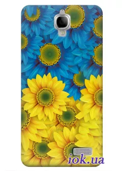 Чехол для Alcatel 6030D - Украинские цветочки