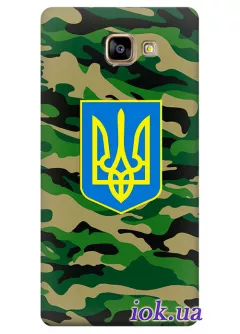 Чехол для Galaxy A3 (2016) - Военный Герб Украины