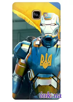 Чехол для Galaxy A7 (2016) - Украинский железный человек