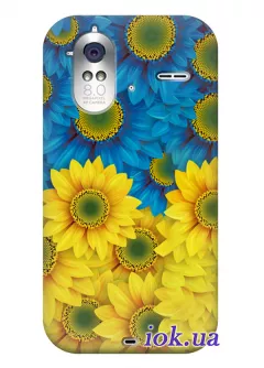 Чехол для HTC Amaze 4G - Украинские цветы
