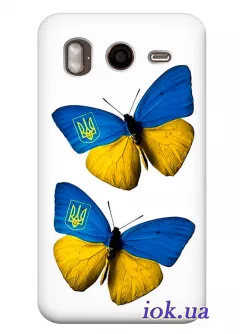 Чехол для HTC Desire HD - Бабочки