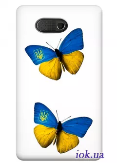 Чехол для HTC HD Mini - Бабочки