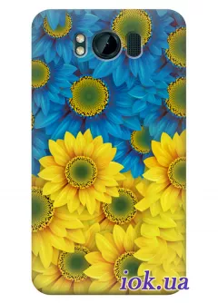 Чехол для HTC Titan - Цветочки