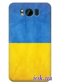 Чехол для HTC Titan - Украинский флаг