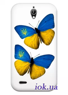 Чехол для Huawei Ascend G610 - Бабочки