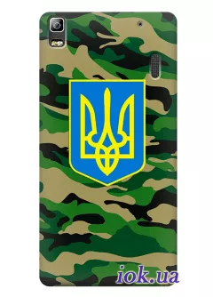 Чехол для Lenovo K3 Note - Военный Герб Украины