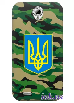 Чехол для Lenovo A859 - Военный герб Украины