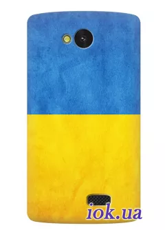 Чехол для LG F60 - Флаг Украины