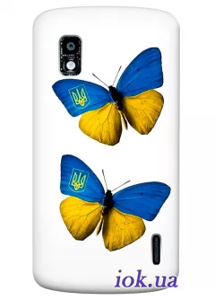 Чехол для LG Nexus 4 - Бабочки
