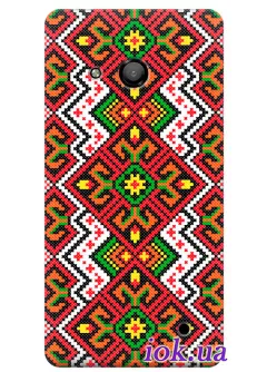 Чехол для Lumia 550 - Украинский орнамент