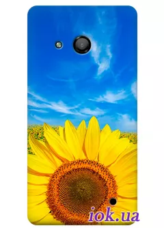 Чехол для Lumia 550 - Подсолнух