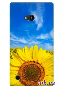 Чехол для Nokia Lumia 720 - Подсолнух