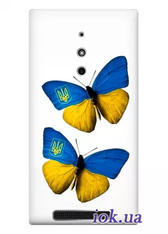 Чехол для Nokia Lumia 830 - Бабочки