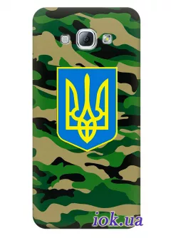 Чехол для Galaxy A8 - Военная Украина