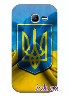 Чехол для Galaxy Star Pro - Флаг и Герб Украины