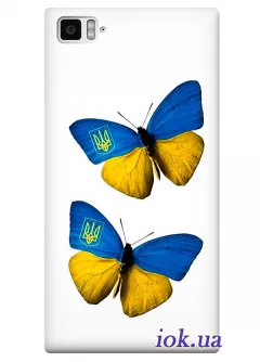 Чехол для Xiaomi Mi3 - Бабочки