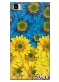 Чехол для Xiaomi Mi3 - Цветы Украины