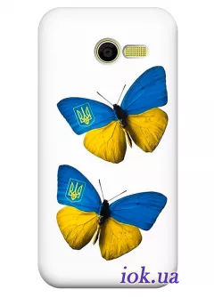 Чехол для Asus Zenfone 4 - Бабочки