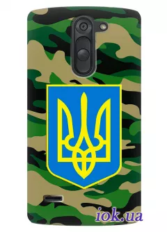 Чехол для LG G3 Stylus Dual - Военный Герб Украины