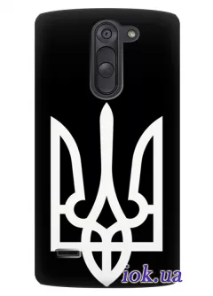 Чехол для LG G3 Stylus Dual - Тризуб Украины
