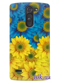 Чехол для LG G3 Stylus Dual - Цветы Украины