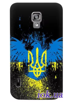 Чехол для LG Optimus L7 II - Украинский герб