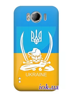 Чехол для HTC Sensation XL - Украинский казак 