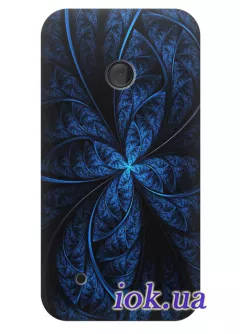 Чехол для Nokia Lumia 530 - Неоновый цветок 
