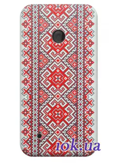 Чехол для Nokia Lumia 530 - Вышиванка 
