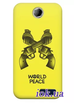 Чехол для Lenovo A526 - World peace 