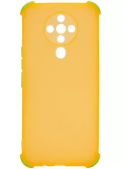 TPU чехол Ease Glossy Buttons Full Camera для TECNO Spark 6, Оранжевый