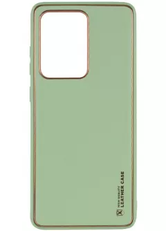 Кожаный чехол Xshield для Samsung Galaxy S20 Ultra, Мятный / Mint