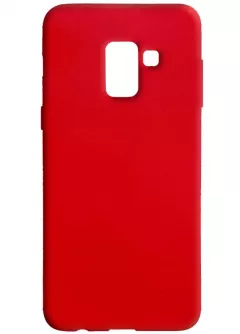 Силиконовый чехол Candy для Samsung A530 Galaxy A8 (2018), Красный