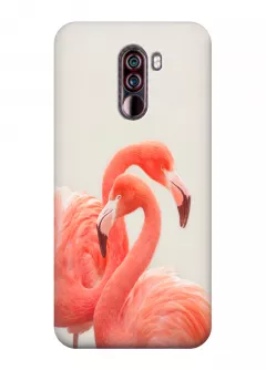 Чехол для Xiaomi Pocophone F1 - Солнечные птицы