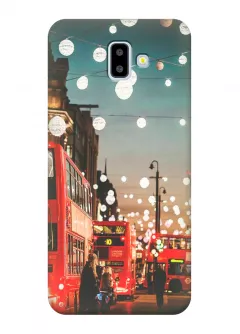 Чехол для Galaxy J6 Plus 2018 - Вечерний Лондон