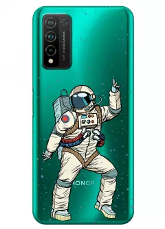 Чехол для Honor 10x Lite - Веселый космонавт