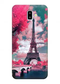 Чехол для Galaxy J6 Plus 2018 - Весенний Париж