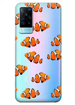 Чехол для Vivo X60 - Рыбки