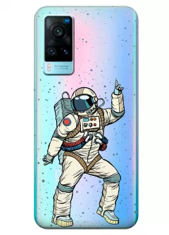 Чехол для Vivo X60 - Веселый космонавт