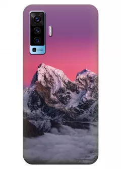 Чехол для Vivo X50 - Снежные горы