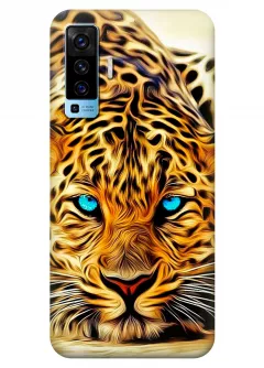 Чехол для Vivo X50 - Леопард
